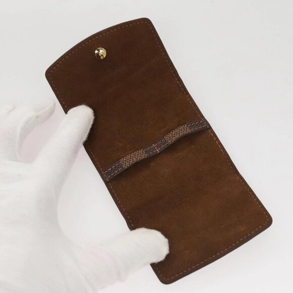 LOUIS VUITTON Damier Ebene Cuff Case LV Auth 109785 - Picture 8 of 16